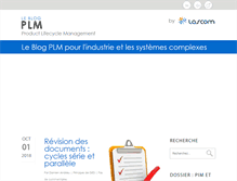 Tablet Screenshot of blogplm.com